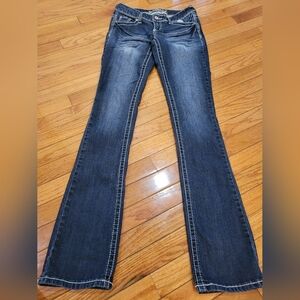 Maurices sz 0 Long Straight Leg Jeans